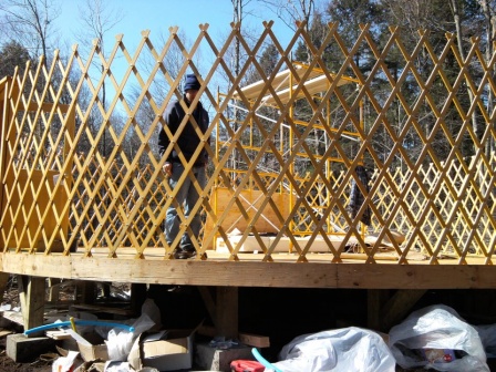 Yurt lattice.