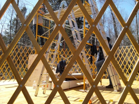 Yurt lattice.