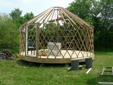 yurt with ventilation