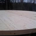 Yurt deck complete.