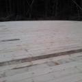 Yurt deck complete.