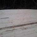 Yurt deck complete.