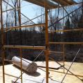 Yurt scaffolding