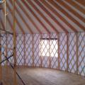 Yurt almost complete.