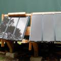 New solar panel frame