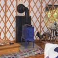 yurt wood stove
