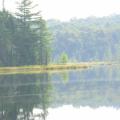 Stone Dam Lake, which is close to my camp.