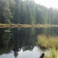 Stone Dam Lake, which is close to my camp.