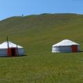 Little yurts on the prairie.