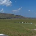 Yurts clusters are a common site.