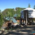 Adventure Montana's 3-walls yurt