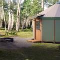 Freedom Yurt Cabins aspen forest color package