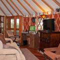 Krepps yurt living room