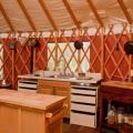 Krepps yurt kitchen
