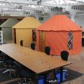 "Office Yurts" at Meraki.com