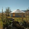 One of my yurts set up in Summer lake Oregon