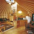 24' yurt in Oregon