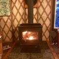 Our Large Drolet wood stove.