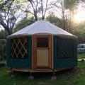 16 ft Redwood Yurt