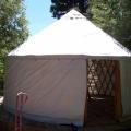 Yurt camping in Big Sur