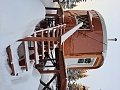 yurt in Alaska with pony wall and deck