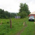 Solar Panels west of yurt.