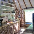 kitchen with open concept